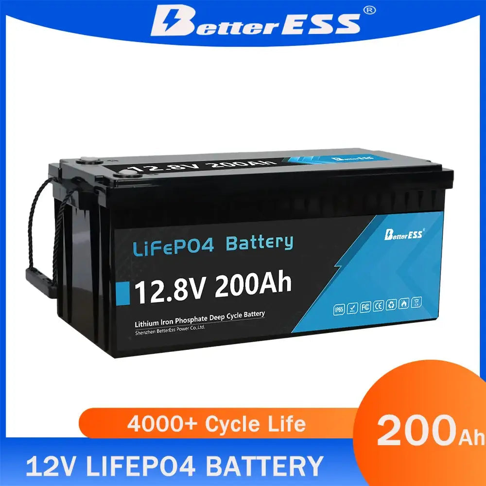 100Ah 200Ah LiFePO4 Battery 12.8V Lithium Iron Phosphate Battery - BATTERIES