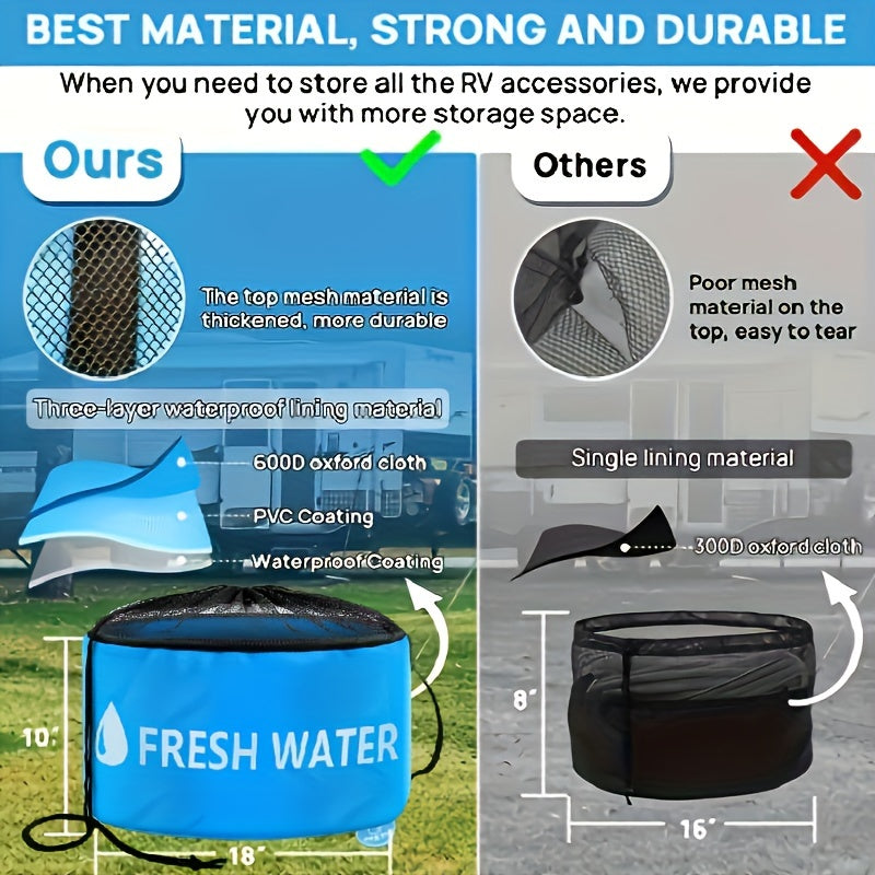 RV Hose Storage Bags Set