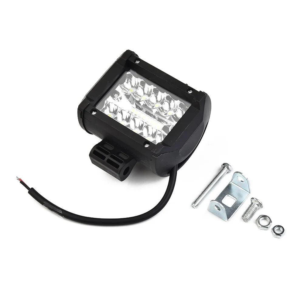 4x4 12V 4 Inch 60W LED Bar Offroad Spot Flood Combo LED Light Bar
