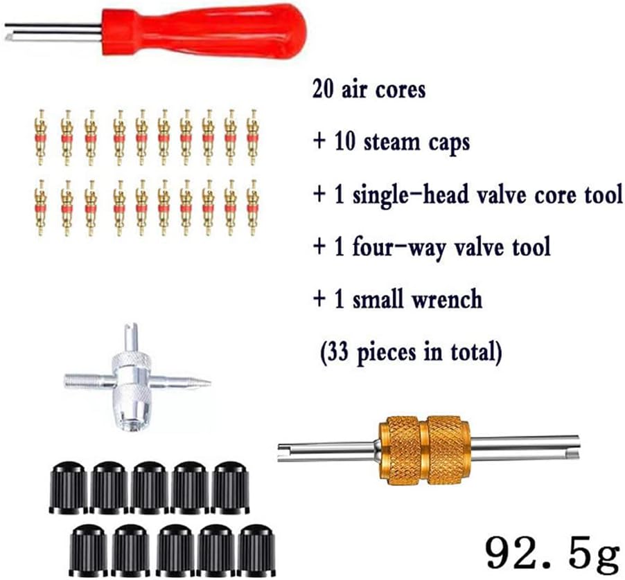 33 PCS Tire Valve Stem Puller Tools Set