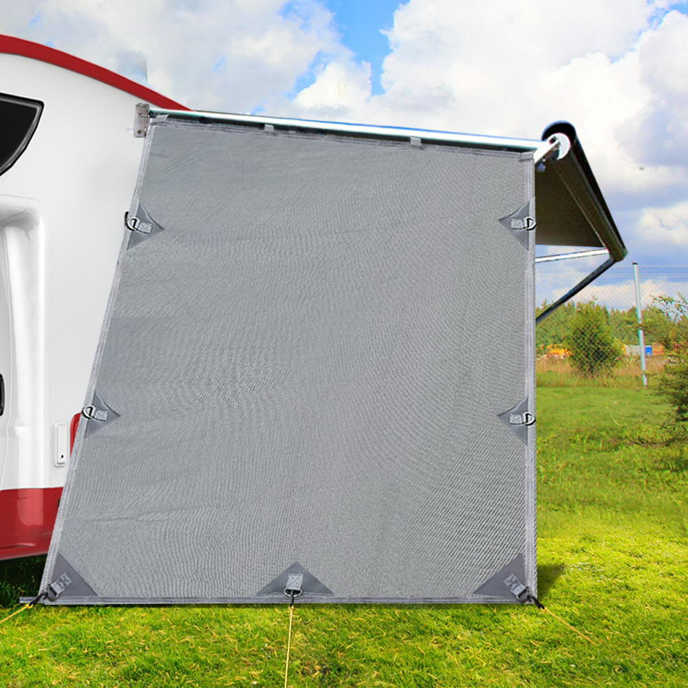 Caravan Privacy End Wall Screen Grey