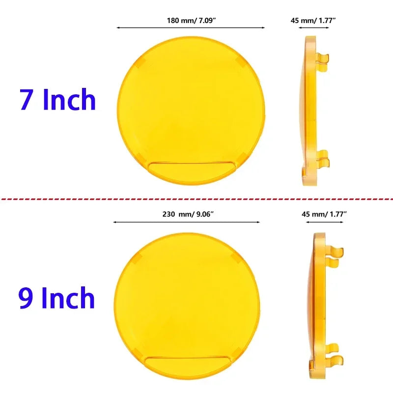 7 Inch/9 Inch Round LED Spot Light with Harness for 4x4 Offroad