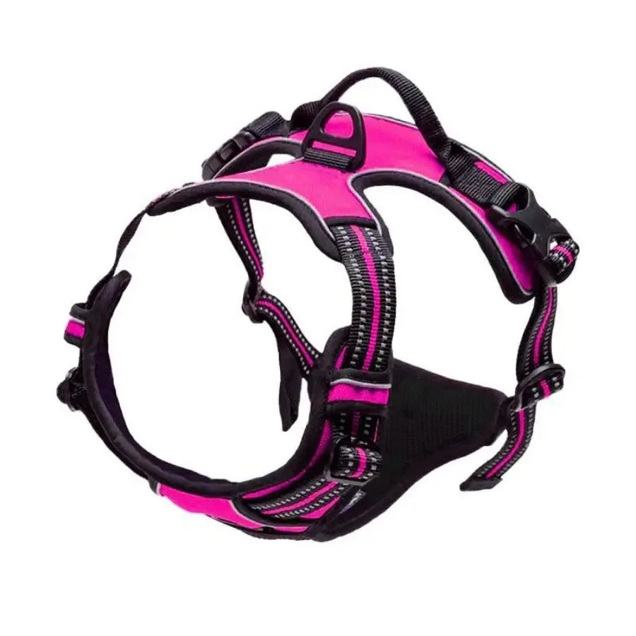 Pet Dog Vest Harness & Collar Set – Adjustable for Small & Medium Dogs