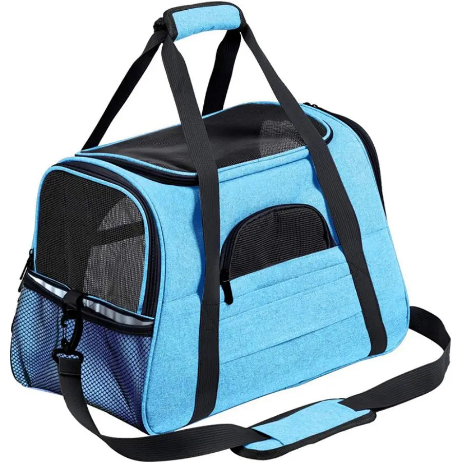 Soft-Sided Pet Carrier Bag – Airline Approved for Cats & Dogs Up to 9kg