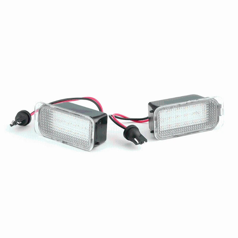 2 Pcs/Set Car LED License Plate Light for Ford Ranger 2012+