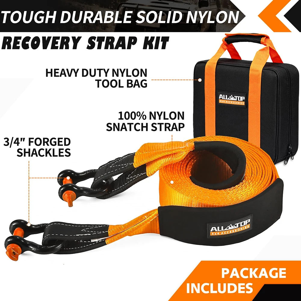 Heavy Duty Recovery Strap10/13/16T