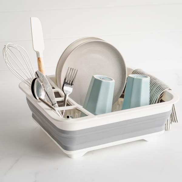 Collapse-A Dish Rack - Foldable, Space-Saving Drying Rack