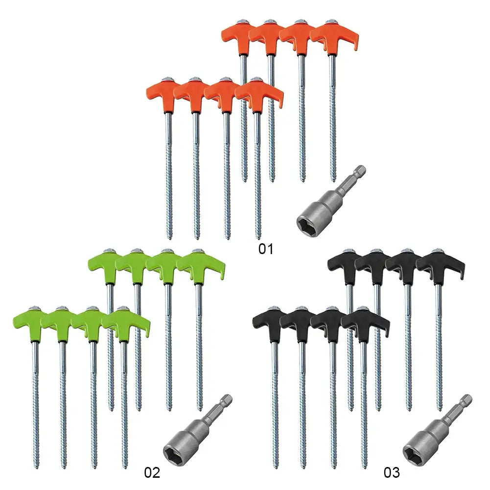 Screw in pegs