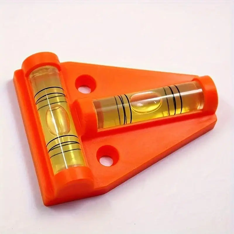 1pc Level RV Parts Accessories External Leveling Device Stable Level For RV Leveling Camping - orange