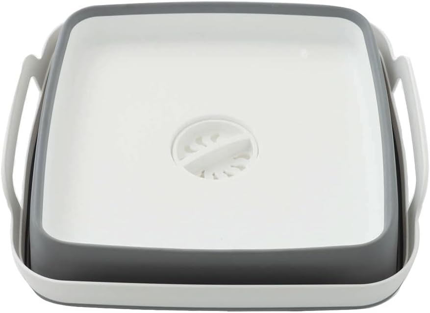 Collapse-A Sink 9L - White and Grey Foldable,