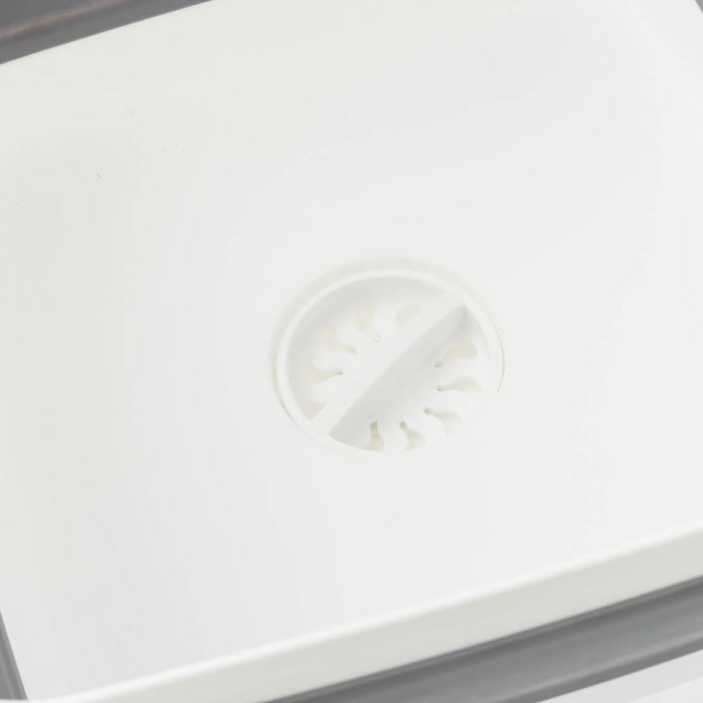 Collapse-A Sink 9L - White and Grey Foldable,