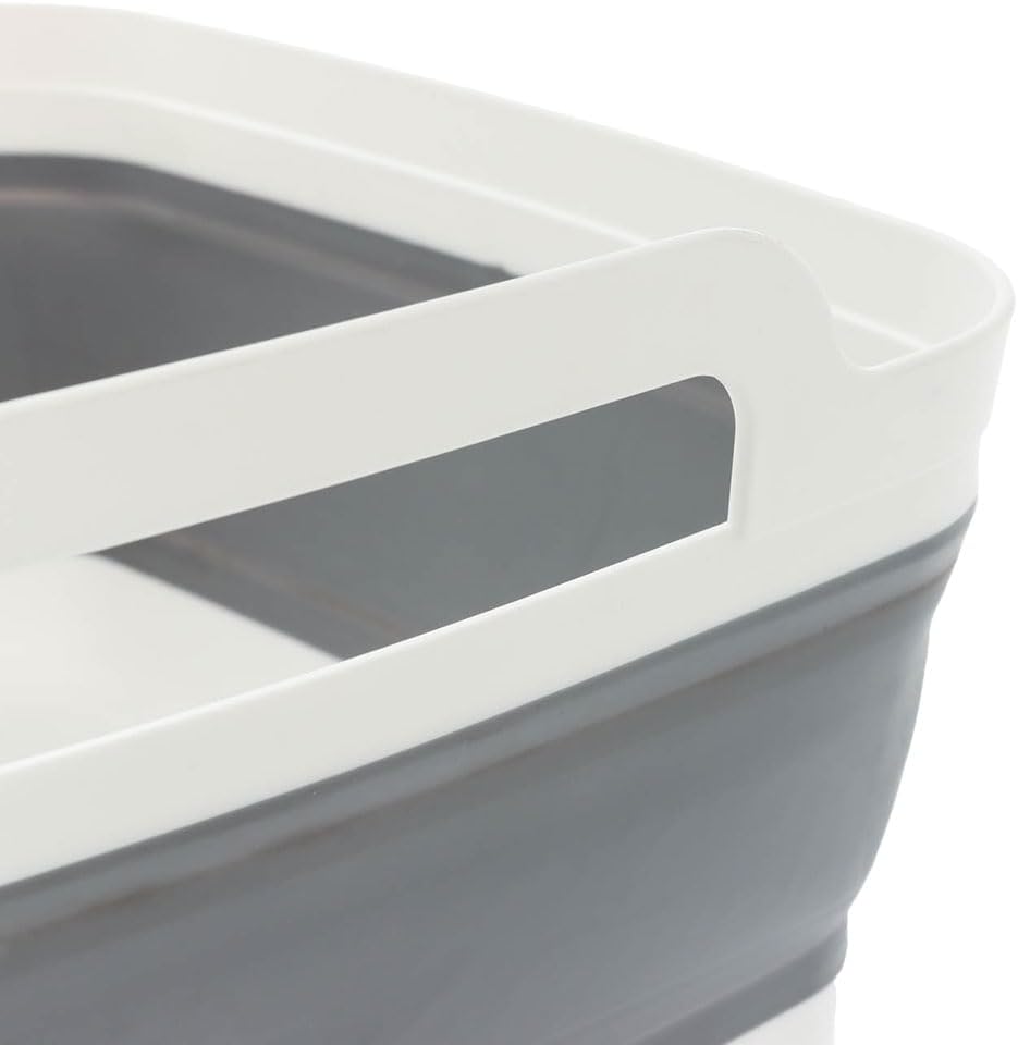 Collapse-A Sink 9L - White and Grey Foldable,