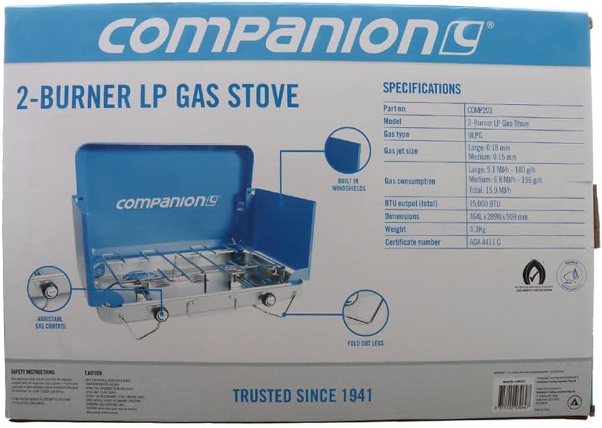 Companion Ranger 2 Burner Stove