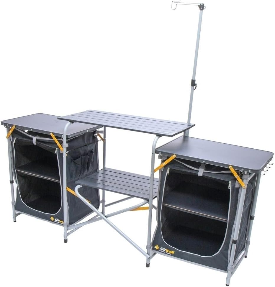 Oztrail Camping Kitchen Double Pantry