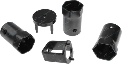 5pce 4x4 Hub Nut Socket Tool Set