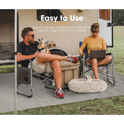San Hima 5M X 2.5M Annex Matting Floor Mats Mesh Caravan Park Camping Picnic
