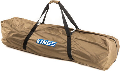 Kings Double Swag Portable Camping Dome Tent 2.1 x 1.5 m Height 1 m + Polyester Bag 150 x 43 x 40 cm for Swag Water and dust Resistant