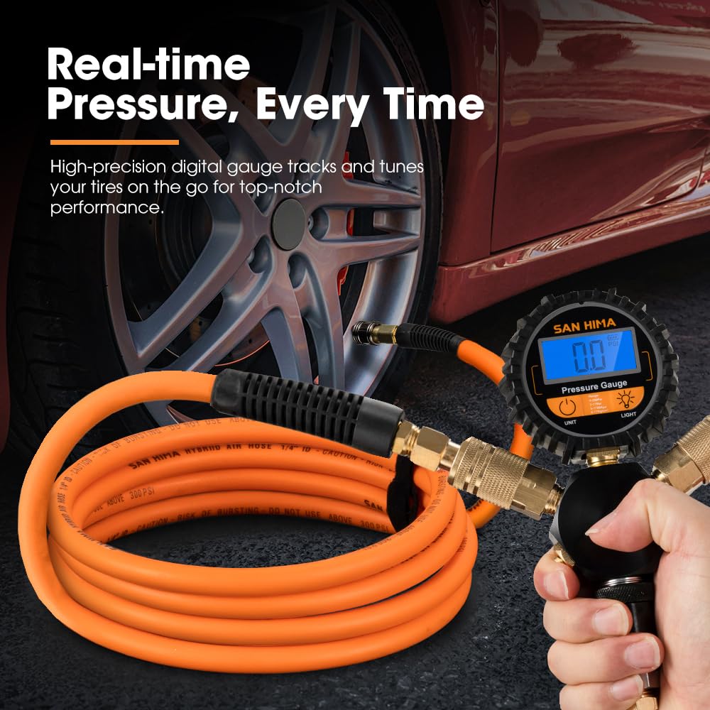 San Hima 4-Way Digital Tyre Inflator
