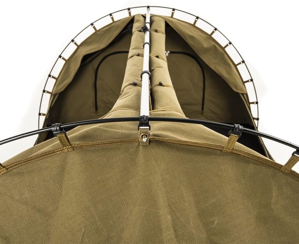 Kings Double Swag Portable Camping Dome Tent 2.1 x 1.5 m Height 1 m + Polyester Bag 150 x 43 x 40 cm for Swag Water and dust Resistant