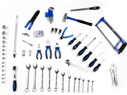Adventure Kings Tool Kit Ultimate Bush Mechanic + Recovery Folding Shovel 4x4