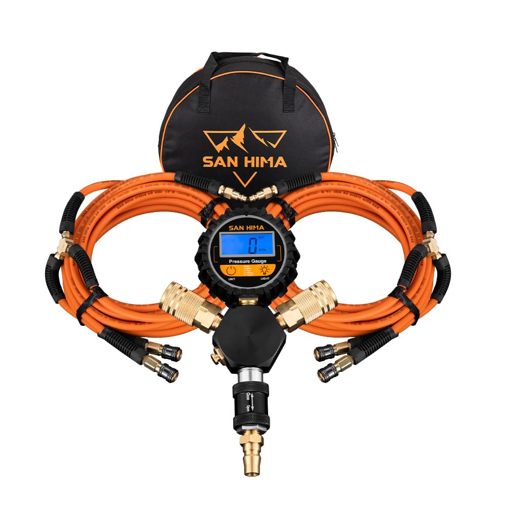San Hima 4-Way Digital Tyre Inflator