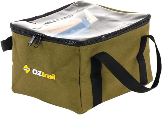 OZtrail Canvas Clear Top Bag, Medium