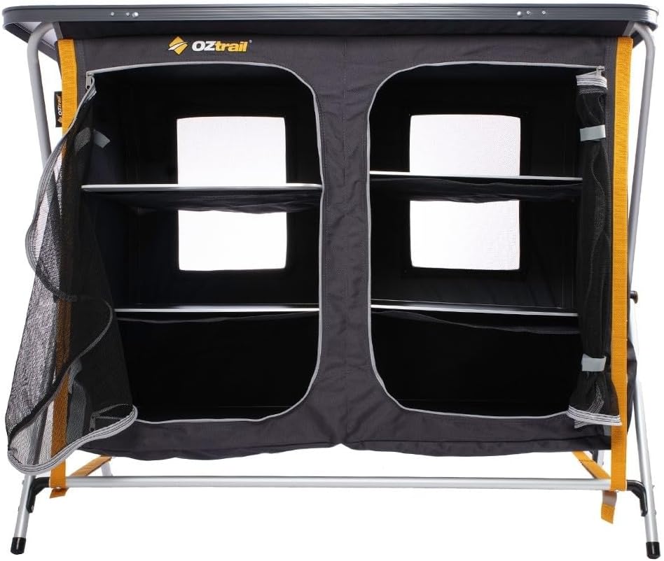 Oztrail 3 Shelf Double Deluxe Cupboard