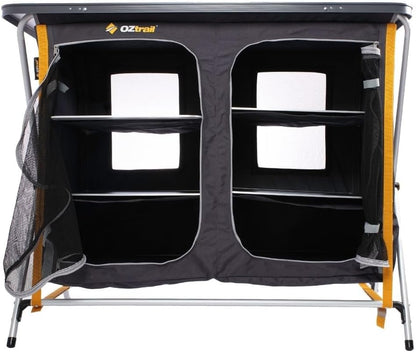 Oztrail 3 Shelf Double Deluxe Cupboard