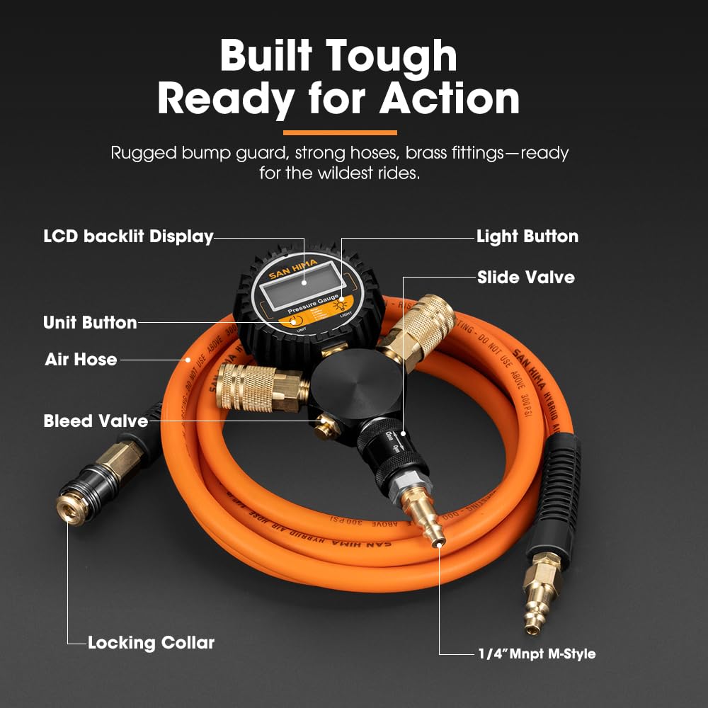 San Hima 4-Way Digital Tyre Inflator
