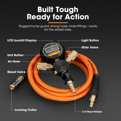 San Hima 4-Way Digital Tyre Inflator