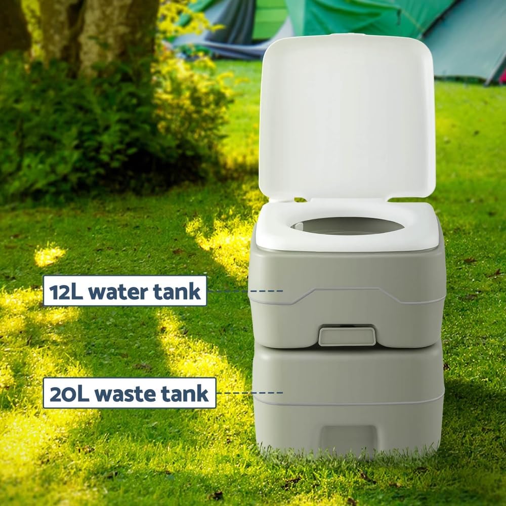 Weisshorn Portable Toilet, 20L