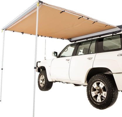 Kings 2x3m Side Awning Waterproof + Sand Bags 4WD Camping SUV Van UTE Car Shade
