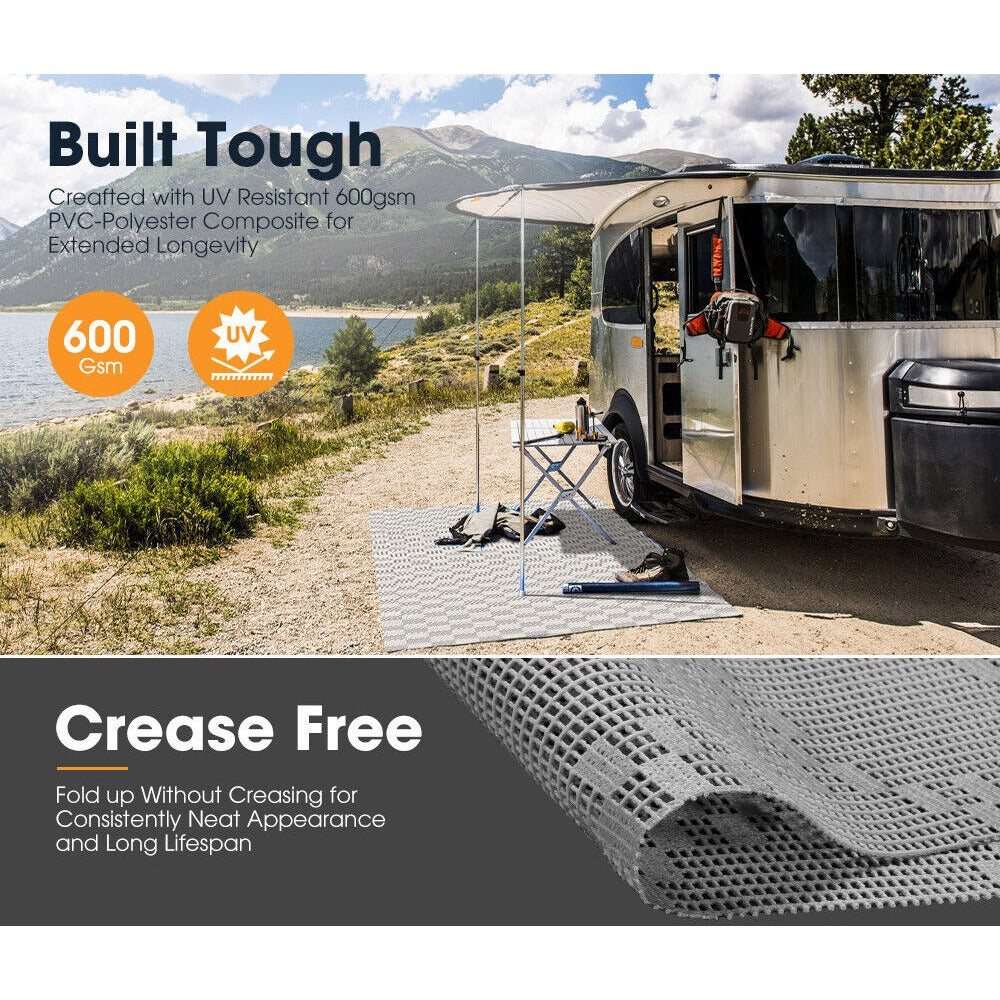 San Hima 5M X 2.5M Annex Matting Floor Mats Mesh Caravan Park Camping Picnic