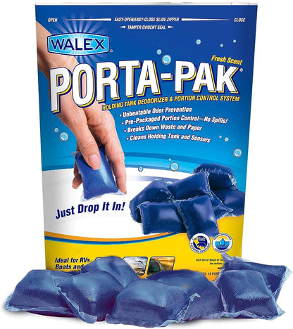 Porta-Pak Portion Control RV/Marine Holding Tank Deodorizer Packets