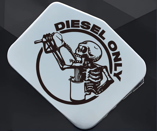 Pickup truck 4X4 off-road truck skull gasoline cap stickers, decorative car stickers personalized customization wholesale