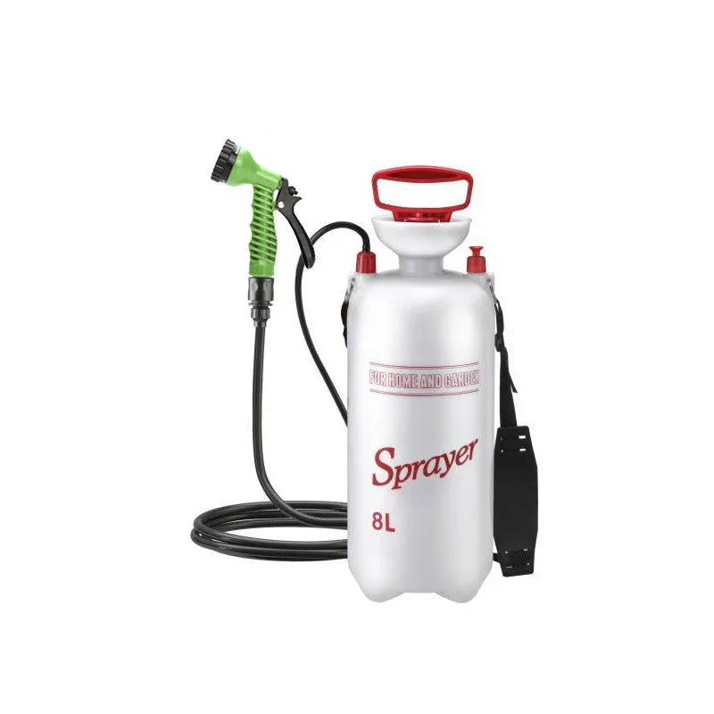 Portable Pressurised Camping Shower – 4L / 8L with 3m Hose | No Power Needed