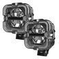 Led Spotlights 24V 12V with Amber Fog 4x4 Offroad