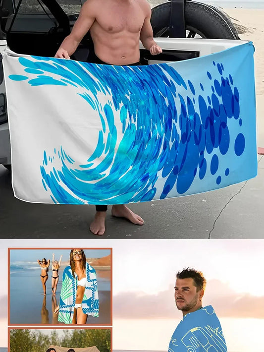 Beach Towel Magnetic oversized  190x76cm