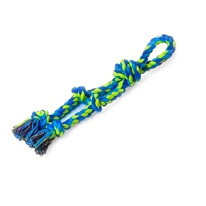 Linen Knot Dog Rope Toy – Durable Tug of War & Chew Toy for Medium & Large Dogs