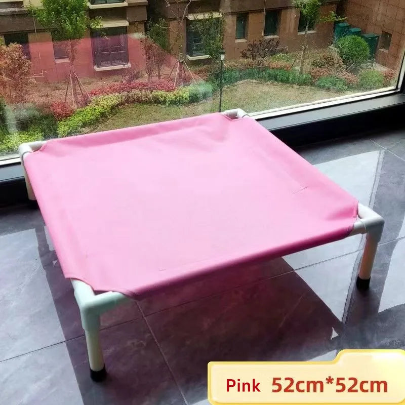 Elevated Folding Pet Camping Bed – Portable Raised Dog & Cat  Bed