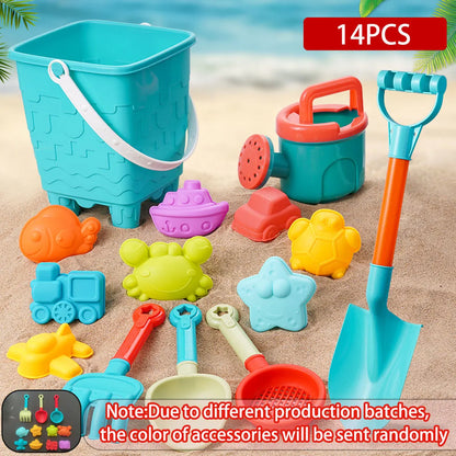 Sand Bucket Beach Toys Pack