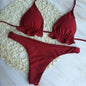 Summer Bikini Set 2 Pieces Set Beachwear S-L