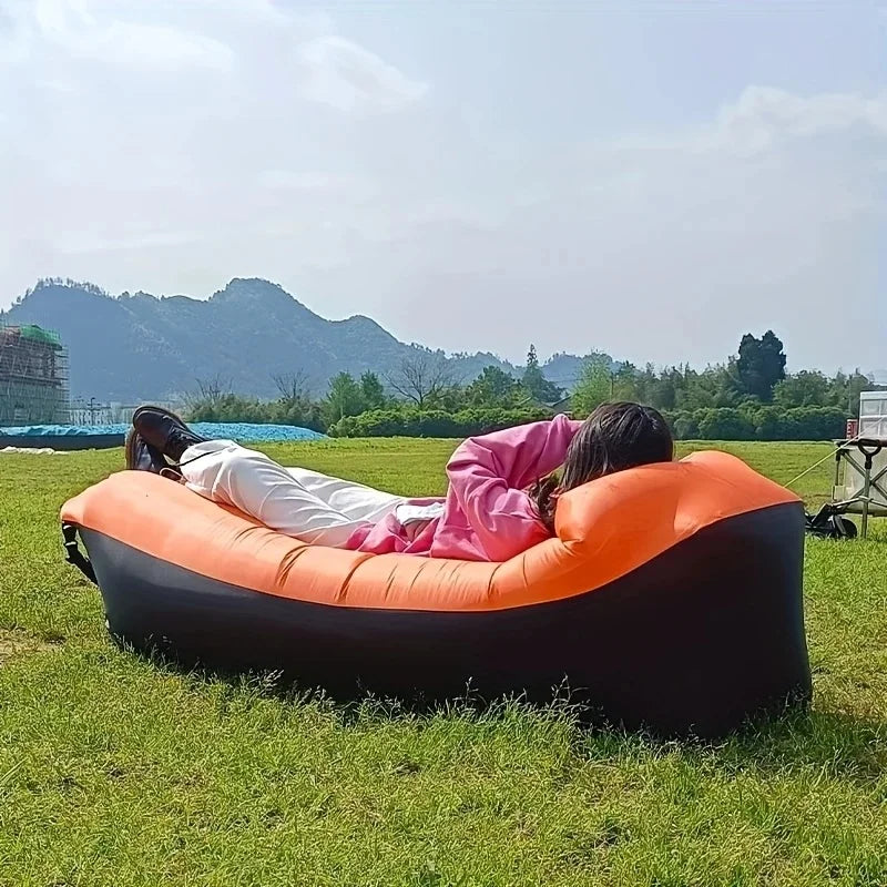 Inflatable Outdoor Lounger – Portable Air Sofa for Camping, Beach & Festivals