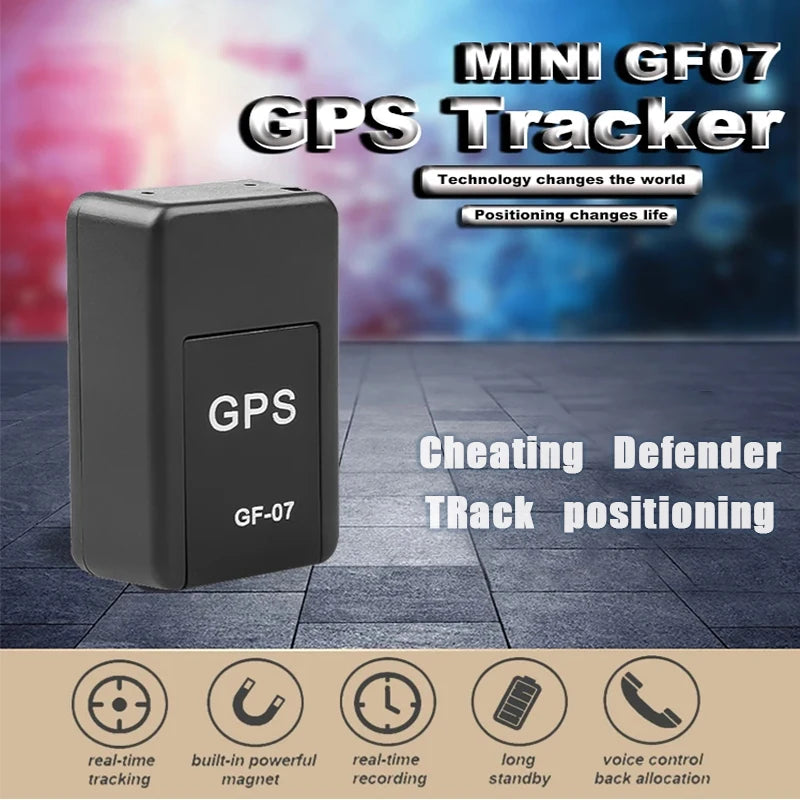 Mini Magnetic GPS Tracker – Real-Time Vehicle Tracking & Anti-Theft Locator
