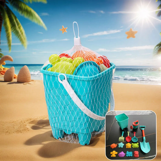 Sand Bucket Beach Toys Pack