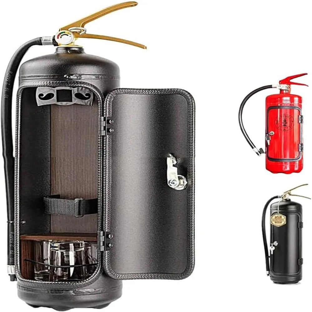 High Quality Portable Hidden Cabinet Metal Red/Black  Cabinet Fire Extinguisher 4x4