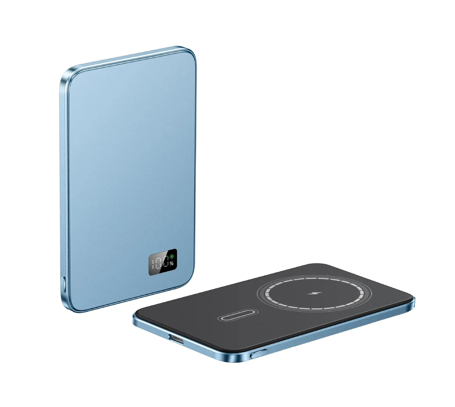 10000mAh Thin Magnetic Wireless Power Bank Fast Charging Mag safe For iPhone Samsung