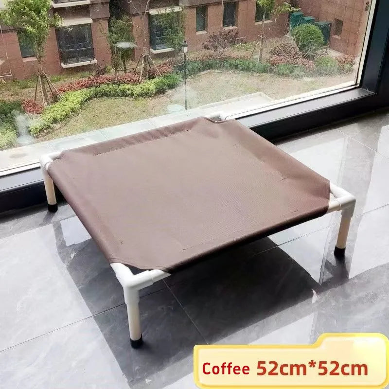 Elevated Folding Pet Camping Bed – Portable Raised Dog & Cat  Bed
