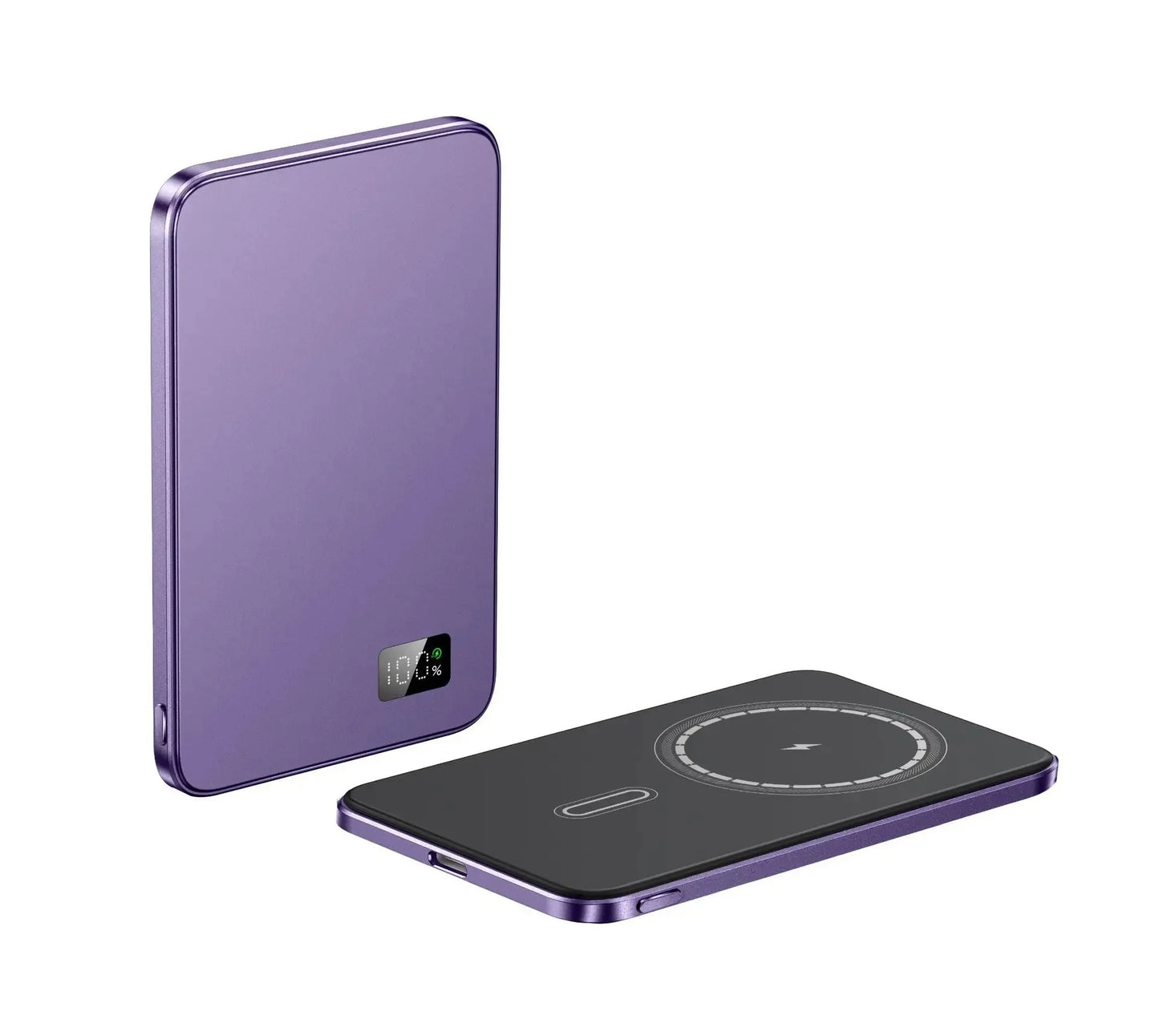 10000mAh Thin Magnetic Wireless Power Bank Fast Charging Mag safe For iPhone Samsung