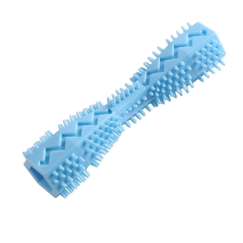 Dog Chew Teether Stick – Bite-Resistant TPR Food Toy with Leak-Proof Design